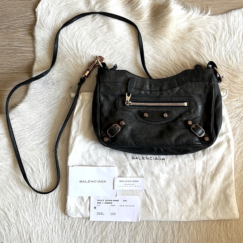 Balenciaga Crossbody Bag in Agneau
